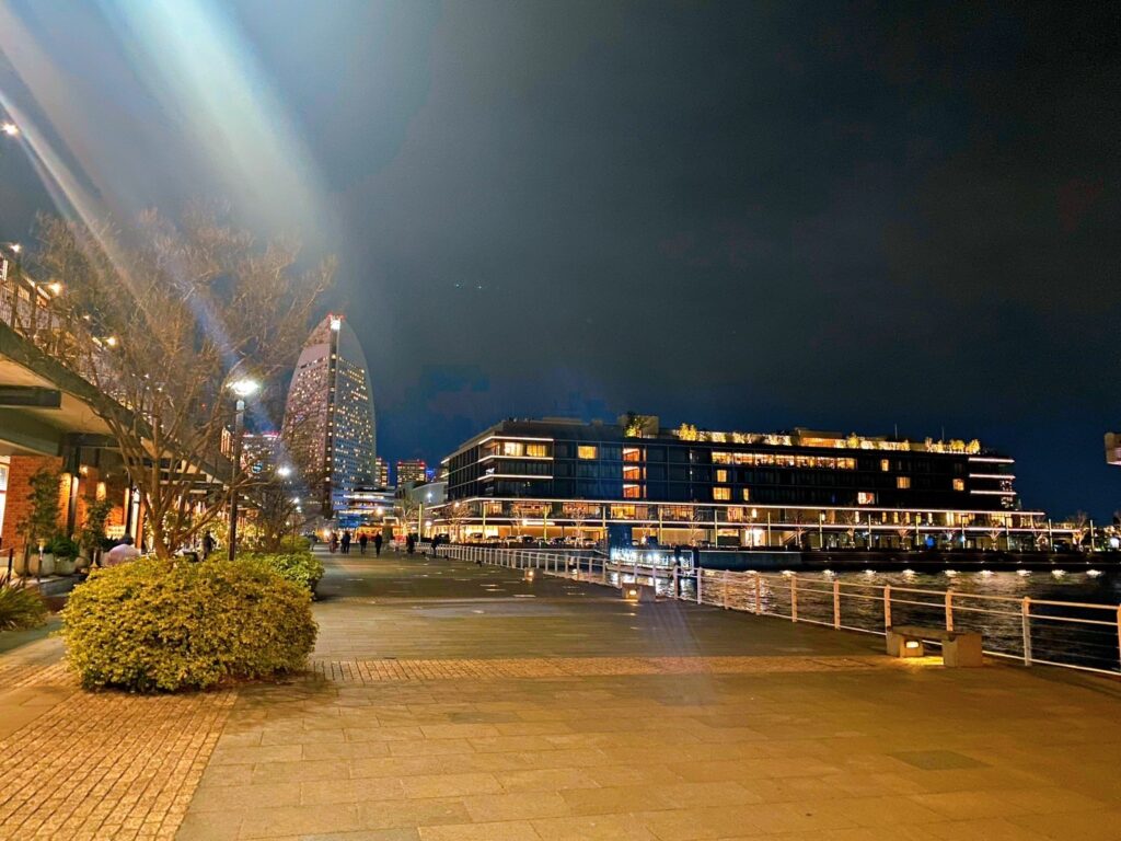 みなとみらいの夜