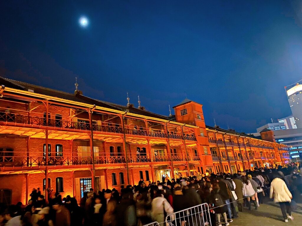 横浜赤レンガ倉庫のクリスマスマーケット