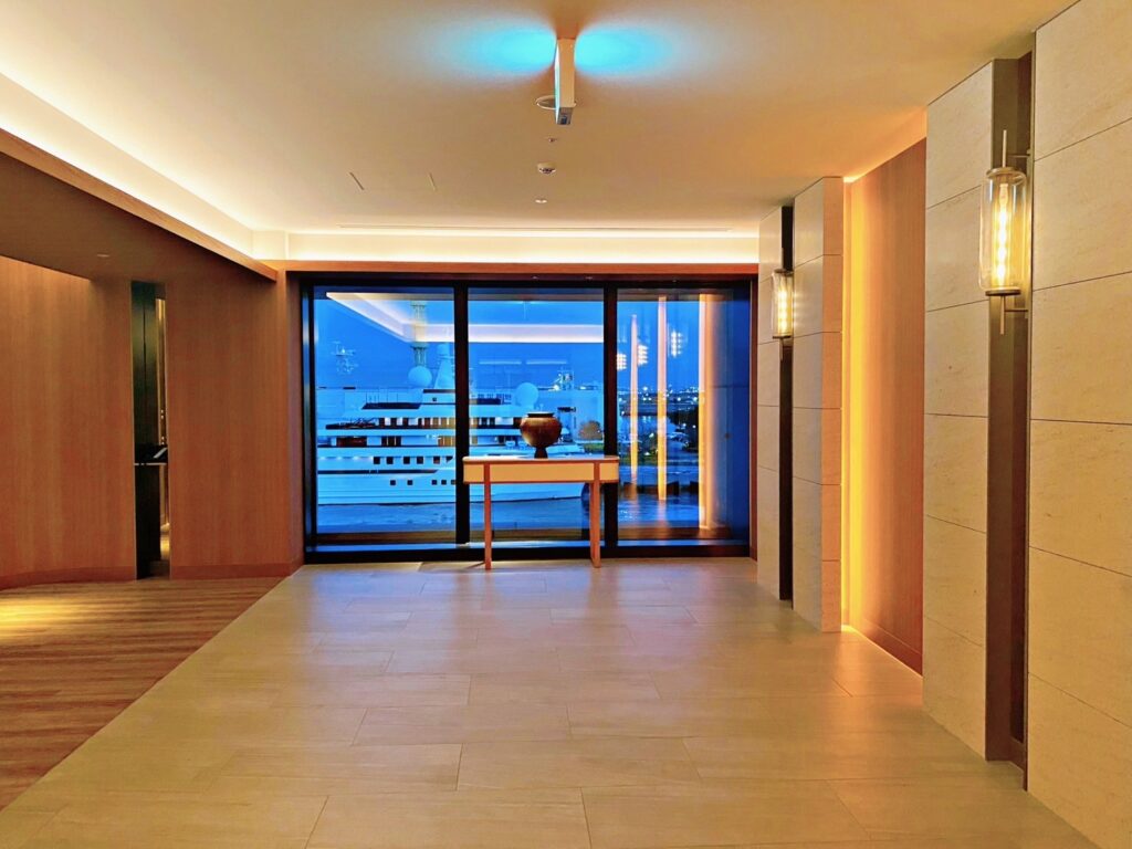 インターコンチネンタル横浜pire8の館内