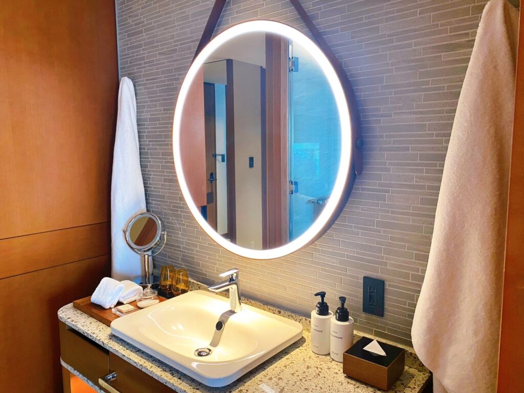 インターコンチネンタル横浜pier8の洗面台